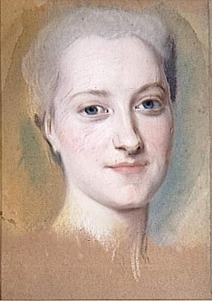 Princess Marie-Christine of Saxony, ca. 1763 (Maurice Quentin de la Tour) (1704-1788)    Museé Antoine Lécuyer, Saint-Quentin 