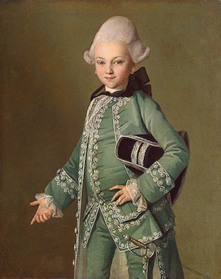 Count Alexi Bobrinsky, 1769 (Carl Ludvig Christineck) (ca. 1733-1794) State Hermitage Museum, St. Petersburg 
