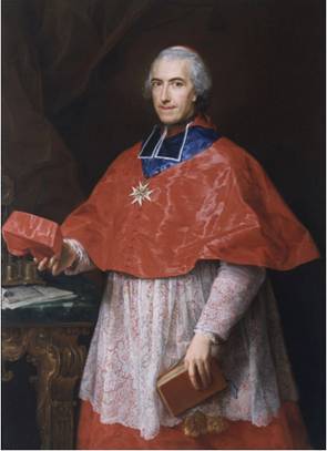 Cardinal Jean-François Joseph de Rochechouart, ca.  1762 (Pompeo Batoni) (1708-1787)   St. Louis Art Museum, MO 135:1972  