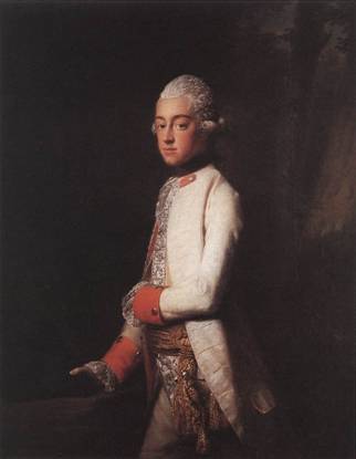 Prince George Augustus of Mecklenburg-Strelitz, ca. 1769 (Allan Ramsay) (1713-1784)  The Royal Collection, UK 