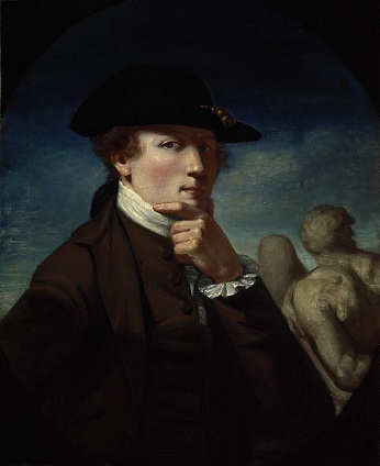 Self-Portrait, 1767 (John Runciman) (1744-1768)   Scottish National Portrait Gallery, Edinburgh,  PG 3546  