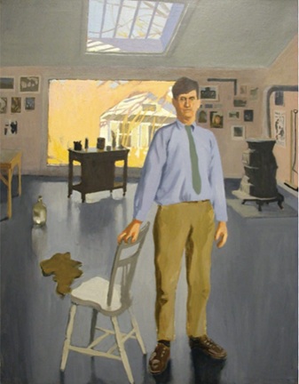 Self-Portrait, 1968, Fairfield Porter (1907-1975) Dayton Institute of Art, OH, 1973.5.