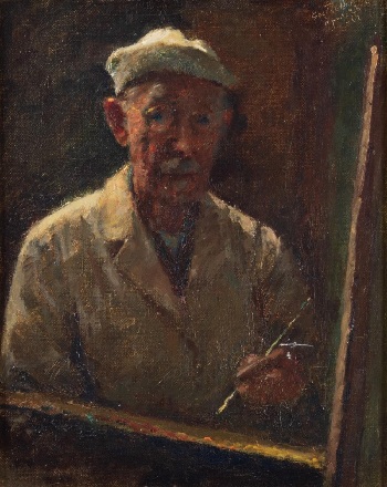 Self-Portrait, 1964, Gustav Frederick Goetsch (1877-1969) 