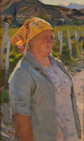 A Woman, 1966, Valentin Danilovitch Bernadsky (1917-2011)